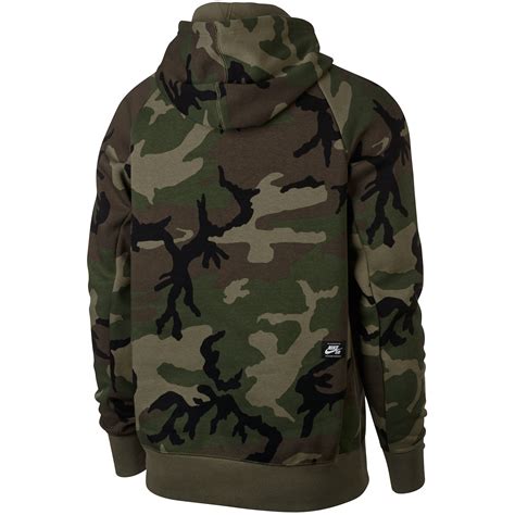 nike camo hoodie